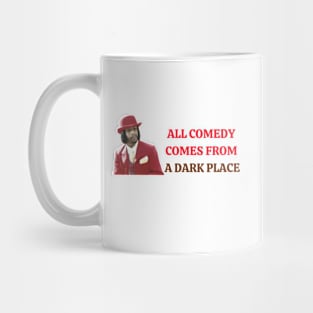 All comedy comes from TV Show Mug